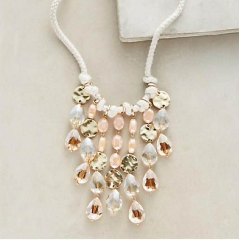 Anthropologie Rochaix Fringe necklace - Picture 1 of 5